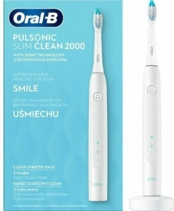 Oral-B Pulsonic Slim Clean 2000 - Periuta de dinti electrica , alb