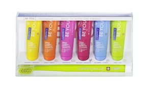 Curaprox - Pachet testare BE YOU - pasta de dinti BE You 6 x 10ml + o periuță Curaprox 5460 Ultra Soft