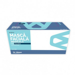 Dr. Mayer - Masti medicale in 4 straturi - Ocean Blue - 50 bucati - Img 3
