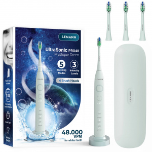 Periuță de dinți electrică Lemann UltraSonic Pro48 – Mystique Green