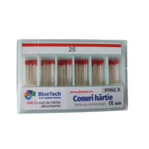 Conuri hartie conicitate 0,4 - Bluetech - 100 bucati