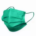 Masti medicale in 4 straturi Tip II R - Lime Medical - 50 bucati - Green Emerald