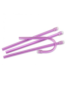 Bluetech - Aspiratoare saliva mov - 100 bucati