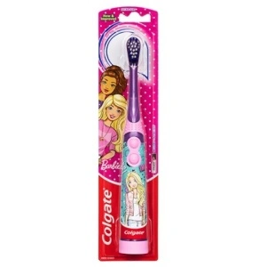 Colgate Barbie - Periuta de dinti electrica cu baterie inclusa, extra soft, 3+ ani - Img 2