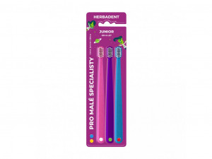 Triplepack - periute de dinti Herbadent Junior - Very Soft - 3 bucati