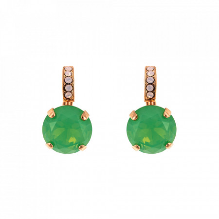 Cercei placati cu Aur roz de 24K, cu cristale Swarovski, California Dreaming | 1056-1067RG6-Multicolor-1551