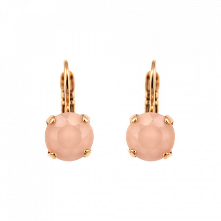 Cercei placati cu Aur roz de 24K, cu cristale Swarovski, California Dreaming | 1440-4RRG6-Roz-8911