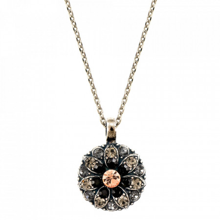 Pandantiv cu lant placat cu Argint 925, cu cristale Swarovski, Guardian Angel | 5212-1073SP-Multicolor-6801