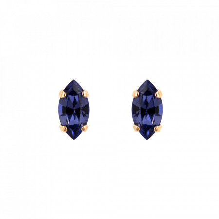 Cercei placati cu Aur roz de 24K, cu cristale Swarovski, Romance | 1633/51-539RG2-Mov-6172