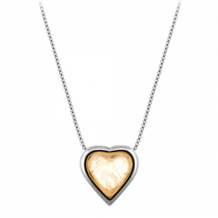 Colier placat cu argint - Colorful Love si piatra semipretioasa Quartz Roz-Roz-603