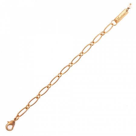 Extensie pentru lant / colier placata cu Aur roz de 24K | 3990-RG-Auriu-6273
