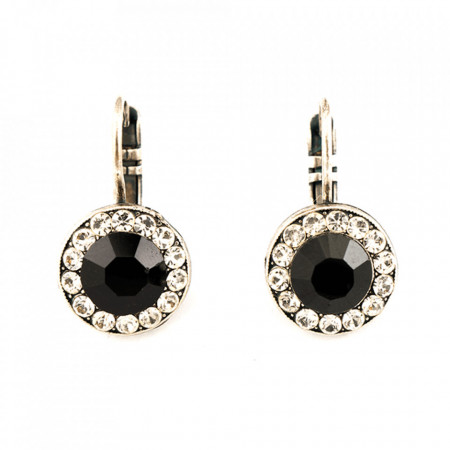 Cercei placati cu Argint 925, cu cristale Swarovski, Check Mate | 1129-280-1SP6-Multicolor-1984