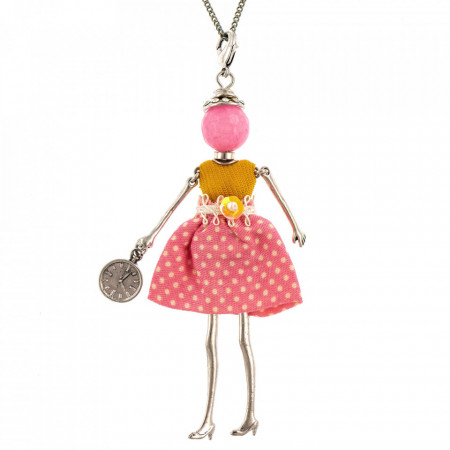Bambola in Stile Cracovia-Pink-Roz-825