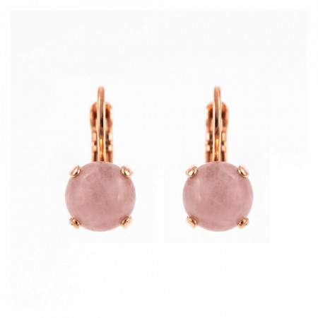 Cercei placati cu Aur roz de 24K, cu cristale Swarovski, California Dreaming | 1440-M14RG6-Roz-5985