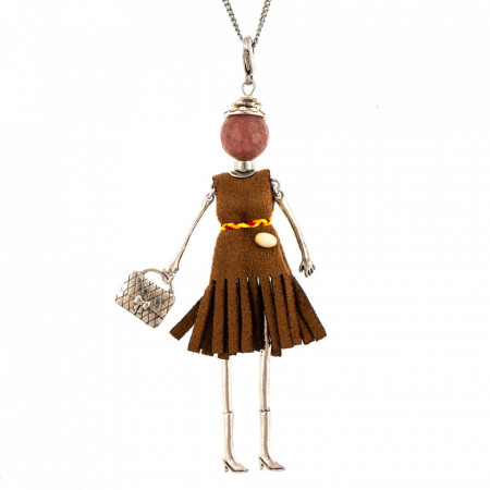Bambola in Stile Guadalajara-Brown-Maro-886