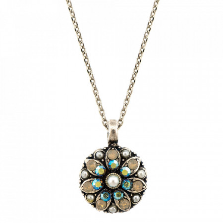 Pandantiv cu lant placat cu Argint 925, cu cristale Swarovski, Guardian Angel | 5212-1341SP-Multicolor-6806