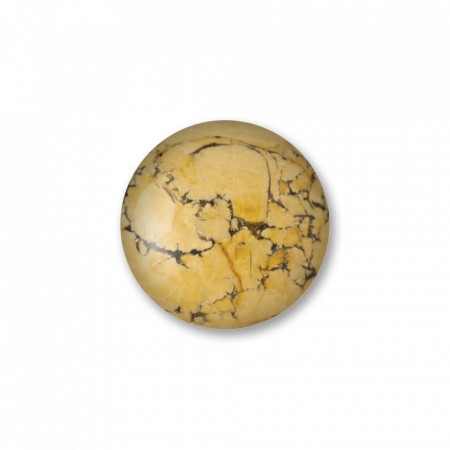 Piatra semipretioasa Howlite Galben interschimbabila pentru Pandantivul Magic Pendant-Galben-8829