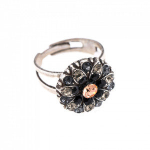 Inel placat cu Argint 925, cu cristale Swarovski, Guardian Angel | 7217-1073SP-Multicolor-7800