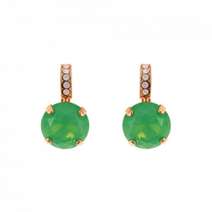 Cercei placati cu Aur roz de 24K, cu cristale Swarovski, California Dreaming | 1056-1067RG6-Multicolor-1551