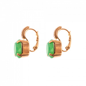 Cercei placati cu Aur roz de 24K, cu cristale Swarovski, California Dreaming | 1056-1067RG6-Multicolor-1811