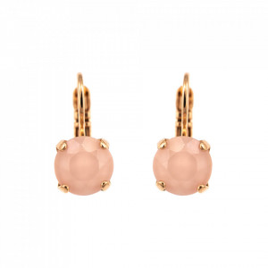 Cercei placati cu Aur roz de 24K, cu cristale Swarovski, California Dreaming | 1440-4RRG6-Roz-8911