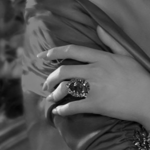 Inel placat cu Aur roz de 24K, cu cristale Swarovski, On a Clear Day | 7098-001001RG-Transparent-8113