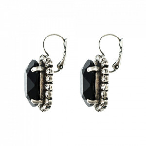 Cercei placati cu Argint 925, cu cristale Swarovski, Check Mate | 1090/1-280-1SP6-Multicolor-2106