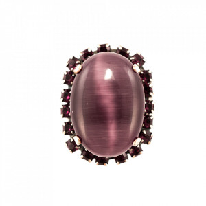 Inel placat cu Argint 925, cu cristale Swarovski, Bohemian Rhapsody | 7090/1-2044SP-Mov-8086