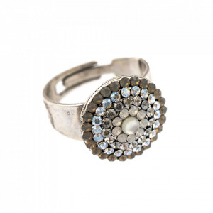 Inel placat cu Argint 925, cu cristale Swarovski, Forever | 7193-1049SP-Multicolor-7737