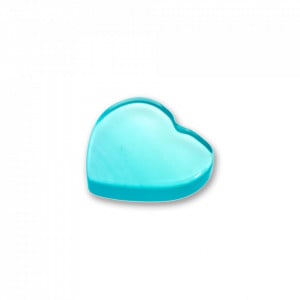 Piatra semipretioasa "Heart Blue Sky Agate" interschimbabila pentru Pandantivul Magic Pendant - Magic Love