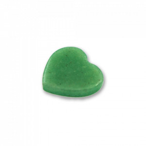 Piatra semipretioasa Heart Green Quartz interschimbabila pentru Pandantivul Magic Pendant - Magic Love-Verde-8779
