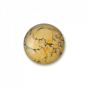 Piatra semipretioasa Howlite Galben interschimbabila pentru Pandantivul Magic Pendant-Galben-8829