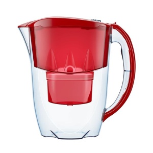 Cană filtrantă Jasper cu 3 cartușe Maxfor B25* (Roșu)