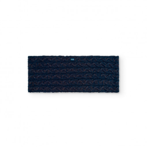 Guler tricot fete, bleumarin cu fibre metalice, Boboli
