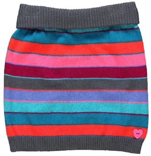 Fusta tricot fete multicolor, Boboli