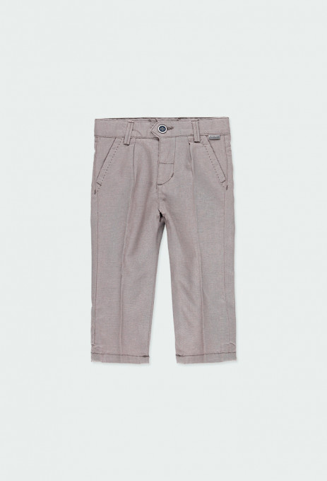 Pantaloni lungi baiat, in, gri, Boboli