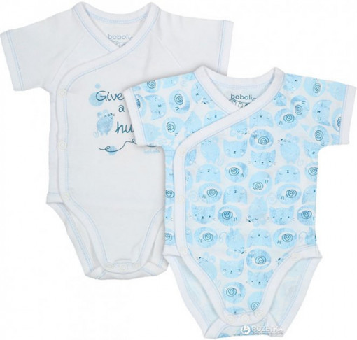 Set 2 body maneca scurta bebe baiat,Boboli