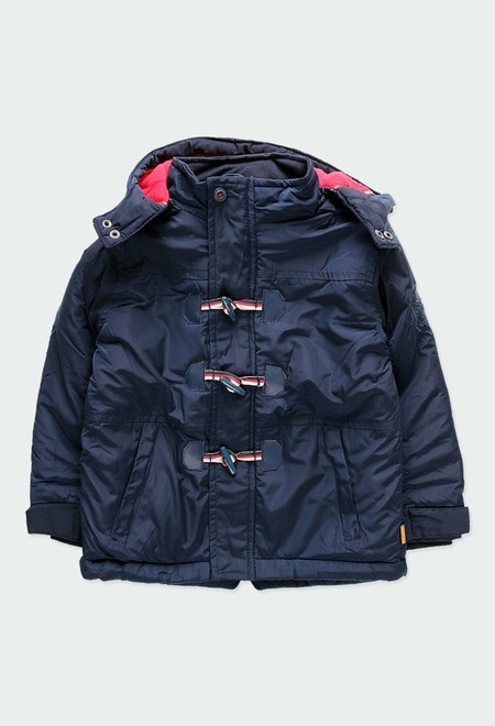Geaca lunga baiat iarna , navy, Boboli