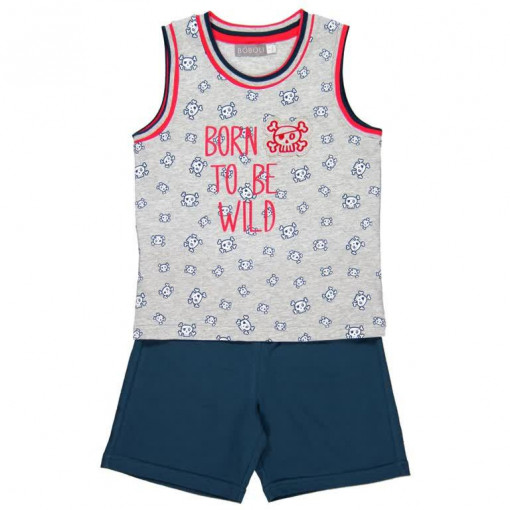 Pijama vara baieti Boboli