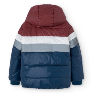 Geaca baiat reversibila, impermeabila, thermo, grena, brand Boboli - Img 6