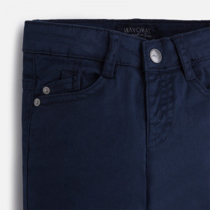 Pantalon elegant baiat Mayoral navy - Img 3