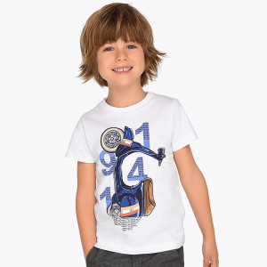 Tricou maneca scurta baiat 2-9 ani , Mayoral - Img 1
