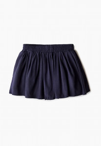 Fusta cu flori brodate, navy, 7028 - Img 2