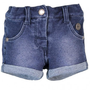 Pantalon scurt fetite, denim,stretch, Boboli - Img 1
