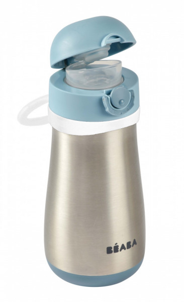 BEABA termo flašica od nerđajućeg čelika 350ml, windy blue - Img 2