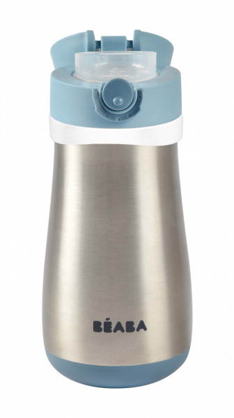 BEABA termo flašica od nerđajućeg čelika 350ml, windy blue - Img 3