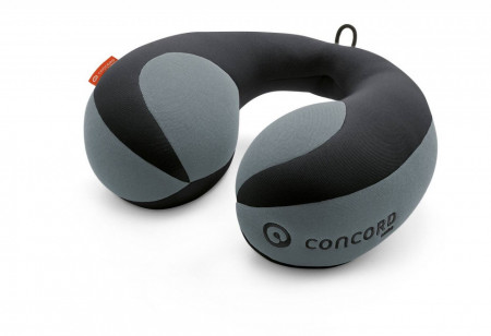 NECK ROLL PILLOW LUNA by Concord, midnight black