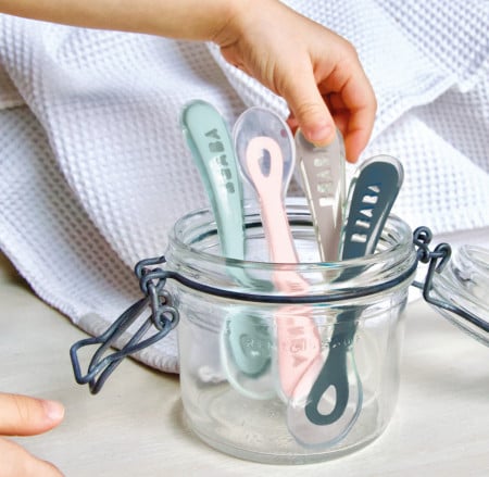 BEABA set od 4 ergonomične kašičice za bebe, drizzle - Img 2