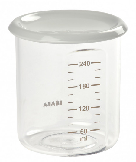 BEABA tritan posuda 240 ml, grey