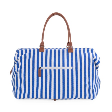 MOMMY BAG BIG, Stripes - Electric Blue/Light Blue - Img 5